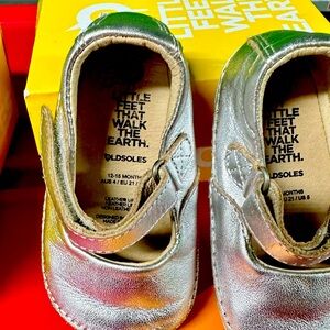 Bundle Alert! Genuine leather first walkers,Old Soles brand , size 4 & 5